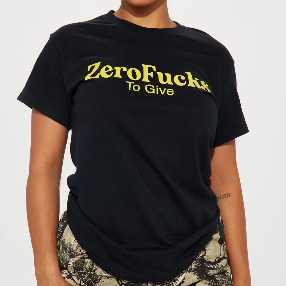 Zero F***s To Give Tee
